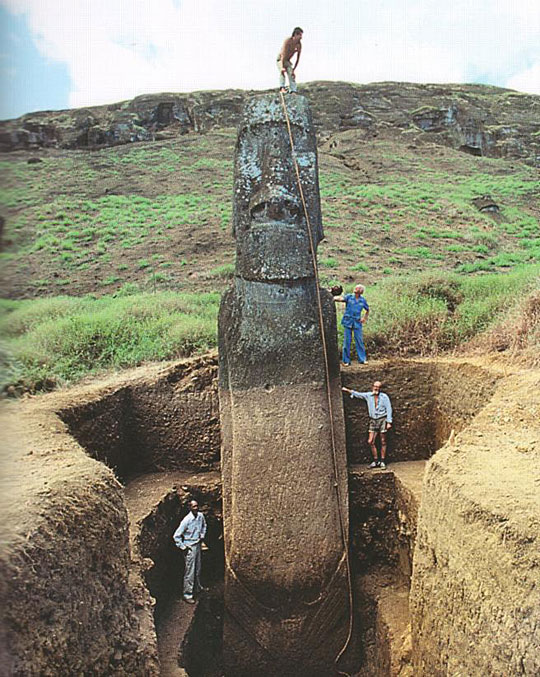 The Easter Island Statue