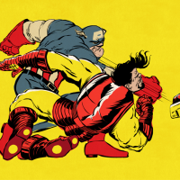 Butcher Billy Brilliantly Mashes Up Marvel's "Civil War" With DC's "The Dark Knight"